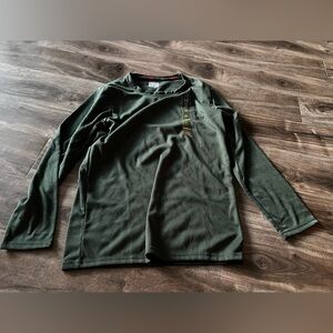 Body Glove Long Sleeve Thermal Forest Green Top